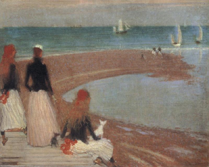 The Beach at Walberswick, Philip Wilson Steer